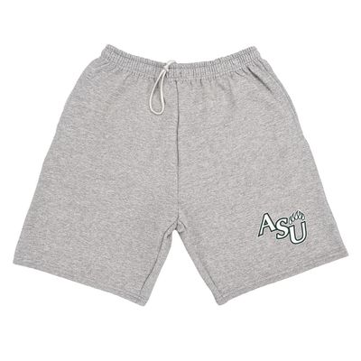Adams State University Mens Sweat Shorts School Logo, Athletic Heather, X-Large