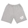 Campus Lab Washburn University Mens Sweat Shorts Primary Logo, Athletic Heather, Large view 1