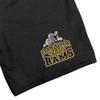 Campus Lab Framingham State University Mens Sweat Shorts Primary Logo, Black, Medium view 2