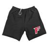 Campus Lab Fairfield University Mens Sweat Shorts School Logo, Black, Small view 1