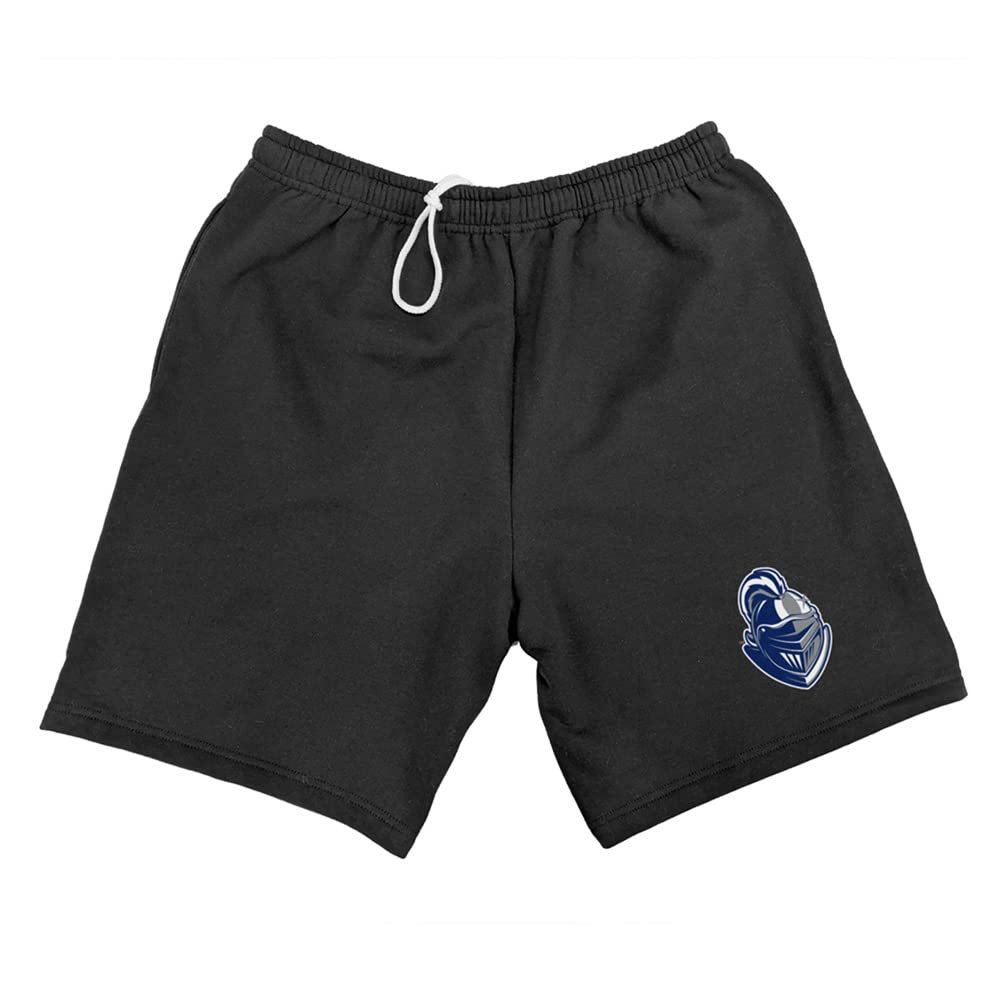 State University of New York at Geneseo Mens Sweat Shorts School Logo, Black, XX-Large