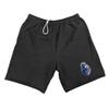 State University of New York at Geneseo Mens Sweat Shorts School Logo, Black, XX-Large view 1