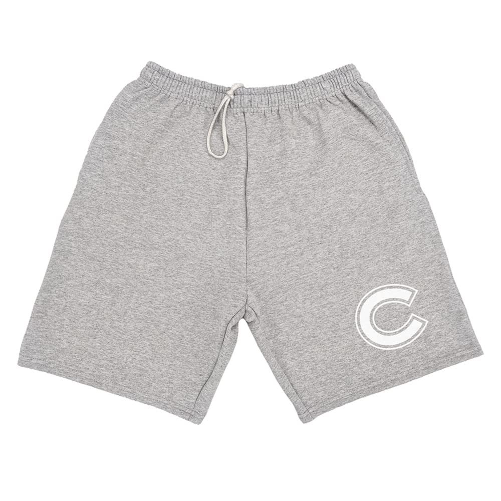 Campus Lab Colgate University Mens Sweat Shorts Primary Logo, Athletic Heather, X-Large