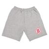 Bradley University Mens Sweat Shorts Primary Logo, Athletic Heather, XX-Large view 1