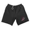 Campus Lab Calvin University Mens Sweat Shorts School Logo, Black, Medium view 1