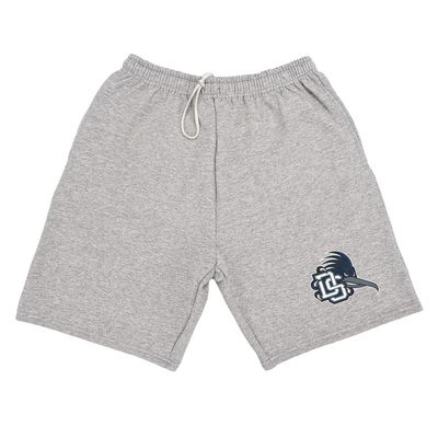 Campus Lab Dalton State College Mens Sweat Shorts School Logo, Athletic Heather, Large