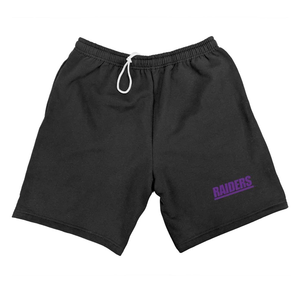 Campus Lab University of Mount Union Mens Sweat Shorts School Logo, Black, Medium