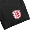 Bradley University Mens Sweat Shorts Primary Logo, Black, Medium view 2