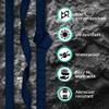 TECEUM 1.5 Inch Webbing  Navy Blue  10 Yards  1.5 Webbing for Outdoors Indoors Crafting DIY nw view 3