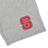 North Carolina State University Mens Sweat Shorts School Logo, Athletic Heather, X-Large view 2