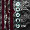 TECEUM 1 Inch Webbing  Burgundi  10 Yards  1 Webbing for Outdoors Indoors Crafting DIY nw view 3