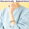 OLUAGE Anti Static Wrist Band Static Guard Bracelet Strap Sparknon-X Wristband for Men and Woman (LUMINOUS) view 3