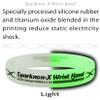 OLUAGE Anti Static Wrist Band Static Guard Bracelet Strap Sparknon-X Wristband for Men and Woman (LUMINOUS) view 4