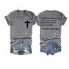 You Matter Shirt to The Person Behind Me Vneck T Shirt Dear Person Behind Me Shirt You Matter Love Like Jesus Tee Dear Person Behind Me Casual Positive V Neck Tops Christian Tshirts Grey view 1