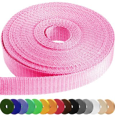 TECEUM 2 Inch Webbing  Pink  10 Yards  2 Heavy-Duty Wide Webbing for Outdoors Indoors Crafting DIY nw
