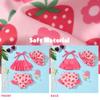 Toddler Baby Girls Swimsuit Strawberry Bikini Sunflower Two Pieces Bathing Suit Swimwear Summer Beach Wear Set 18-24 Months view 3