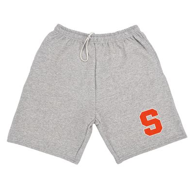 Campus Lab Syracuse University Mens Sweat Shorts Primary Logo, Black, X-Large