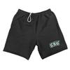 Campus Lab Chicago State University Mens Sweat Shorts School Logo, Black, X-Large view 1