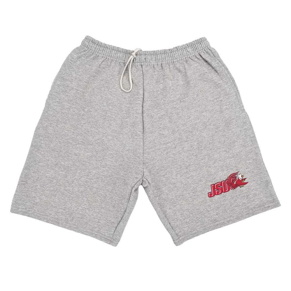 Campus Lab Jacksonville State University Mens Sweat Shorts School Logo, Athletic Heather, XX-Large