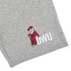 Campus Lab Ohio Wesleyan University Mens Sweat Shorts Primary Logo, Athletic Heather, X-Large view 2