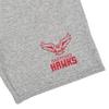 Campus Lab University of Hartford Mens Sweat Shorts School Logo, Athletic Heather, Large view 2