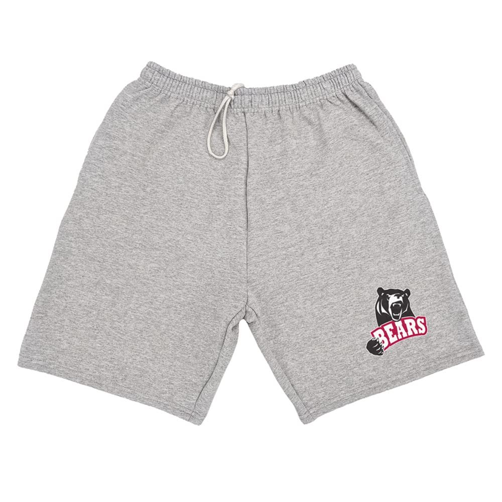 Campus Lab Lenoir-Rhyne University Mens Sweat Shorts Primary Logo, Athletic Heather, X-Large