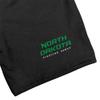University of North Dakota Mens Sweat Shorts School Logo, Black, XX-Large view 2
