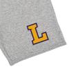 Campus Lab Lipscomb University Mens Sweat Shorts Primary Logo, Athletic Heather, Medium view 2