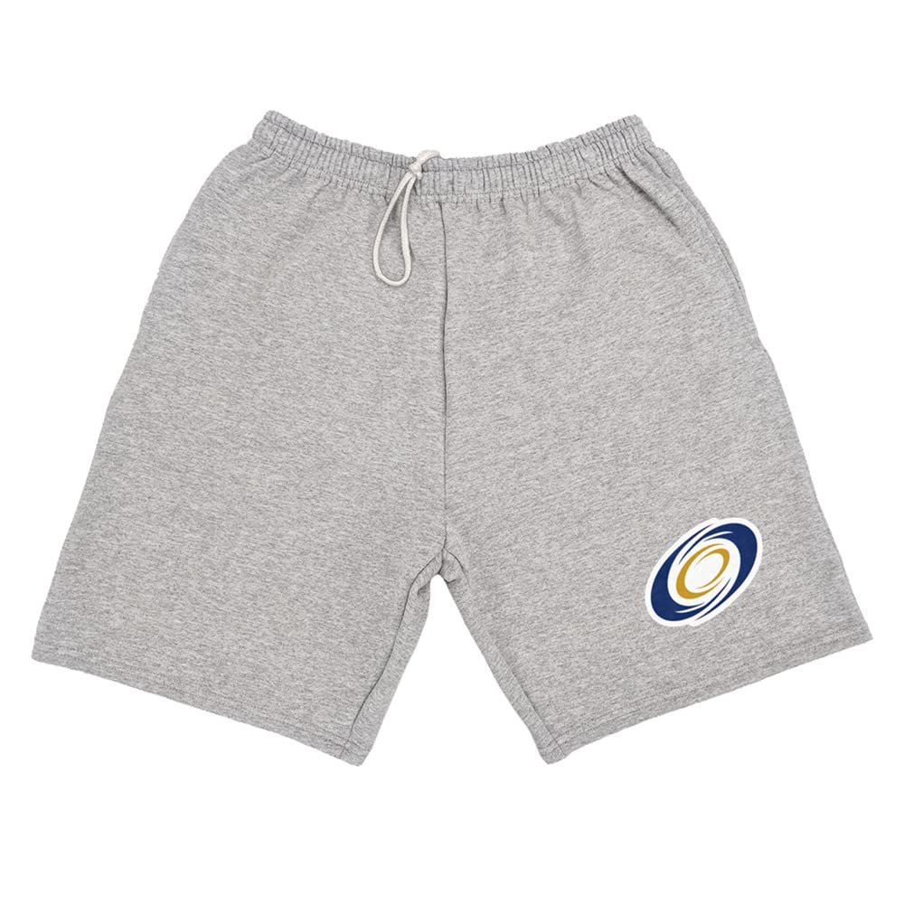 Georgia Southwestern State University Mens Sweat Shorts School Logo, Athletic Heather, Medium