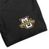 Campus Lab Marquette University Mens Sweat Shorts Primary Logo, Black, Medium view 2