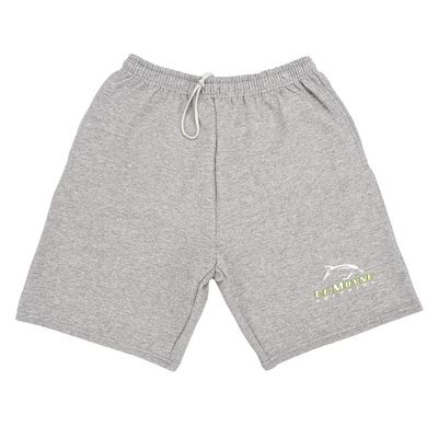 Campus Lab Le Moyne College Mens Sweat Shorts Primary Logo, Athletic Heather, XX-Large