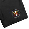 Campus Lab Virginia Military Institute Mens Sweat Shorts School Logo, Black, Medium view 2