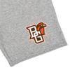 Campus Lab Bowling Green State University Mens Sweat Shorts Primary Logo, Athletic Heather, XX-Large view 2