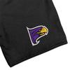 Hunter College Mens Sweat Shorts Primary Logo, Black, Small view 2
