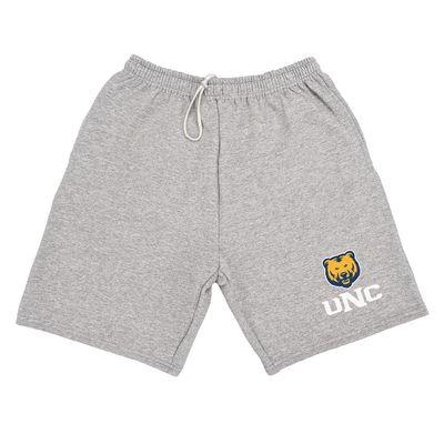 Campus Lab University of Northern Colorado Mens Sweat Shorts Primary Logo, Athletic Heather, Large