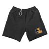 Campus Lab Loyola University Chicago Mens Sweat Shorts Primary Logo, Black, X-Large view 1