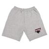 Clark Atlanta University Mens Sweat Shorts Primary Logo, Athletic Heather, Medium view 1