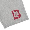 Bates College Mens Sweat Shorts School Logo, Athletic Heather, X-Large view 2