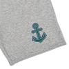 Campus Lab Mercyhurst University Mens Sweat Shorts School Logo, Athletic Heather, Small view 2