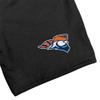 Campus Lab Carroll University Mens Sweat Shorts Primary Logo, Black, XX-Large view 2