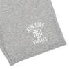 New York University Mens Sweat Shorts Primary Logo, Athletic Heather, X-Large view 2