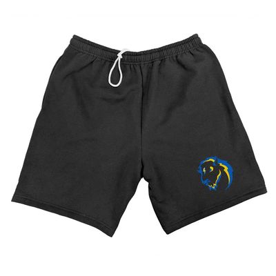 Campus Lab Southeastern Oklahoma State University Mens Sweat Shorts School Logo, Black, Small