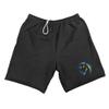 Campus Lab Southeastern Oklahoma State University Mens Sweat Shorts School Logo, Black, Small view 1