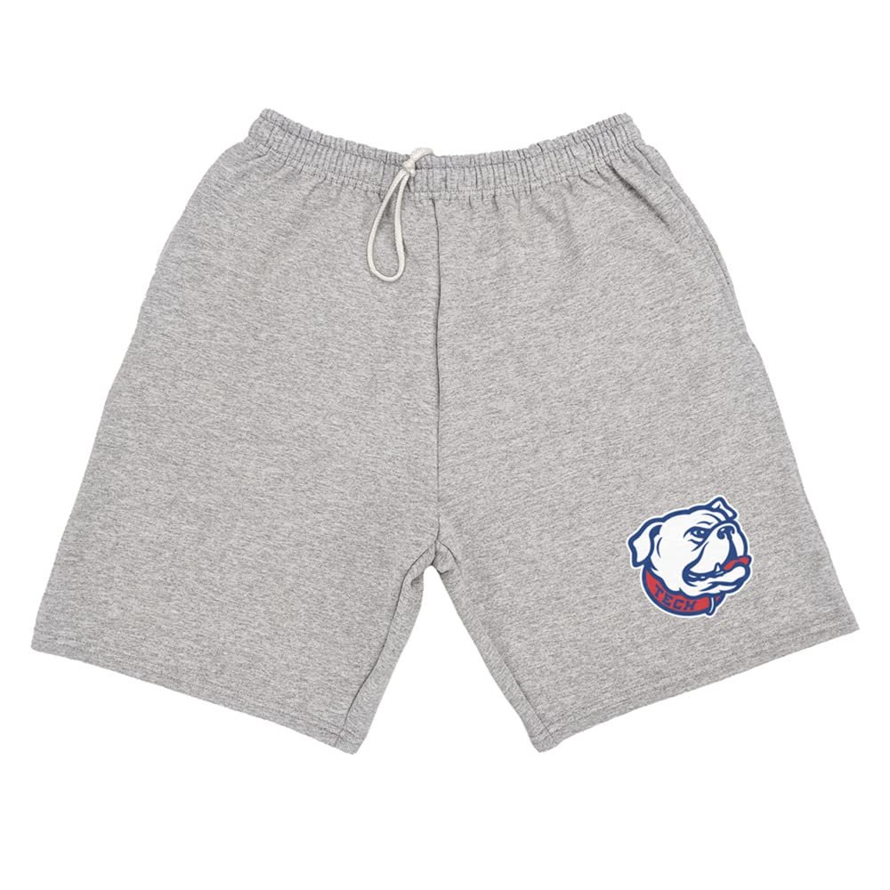 Campus Lab Louisiana Tech University Mens Sweat Shorts School Logo, Athletic Heather, XX-Large
