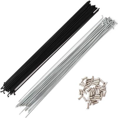 BaveL 36PCS Stainless Steel Spokes Mountain Bike Spokes MTB 91mm-210mm w/Nipples (147)