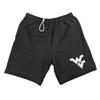 Campus Lab West Virginia University Mens Sweat Shorts Primary Logo, Black, XX-Large view 1