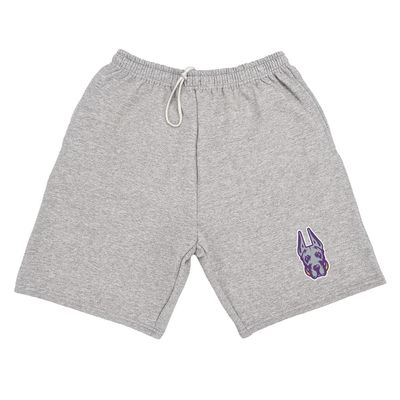 Campus Lab University of Albany Mens Sweat Shorts Primary Logo, Athletic Heather, X-Large