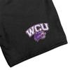 Western Carolina University Mens Sweat Shorts Primary Logo, Black, Large view 2