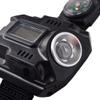 NATEFEMIN Flashlight LED Torch Compass Running Hiking Tactical LED Rechargeable Outdoor Sport Wrist Watch Adjustable Nylon Strap Accessories view 2