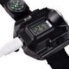 NATEFEMIN Flashlight LED Torch Compass Running Hiking Tactical LED Rechargeable Outdoor Sport Wrist Watch Adjustable Nylon Strap Accessories view 4